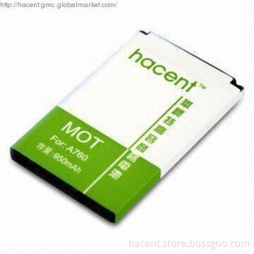 MOTO Mobile Phone Battery with 950mAh Capacity